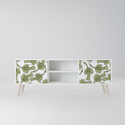 SEEDLING SONGBIRD Mobile TV a 2 Ante in Finitura Bianca