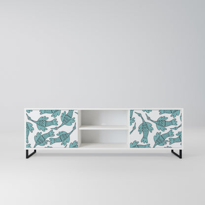 WATERSPOUT SONGIBIRD Mobile TV a 2 Ante in Finitura Bianca