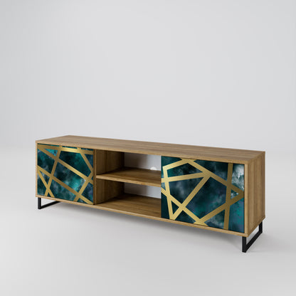 Mobile TV a 2 ante THE LABYRINTH OF GOLD in effetto rovere
