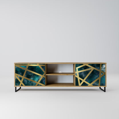 Mobile TV a 2 ante THE LABYRINTH OF GOLD in effetto rovere