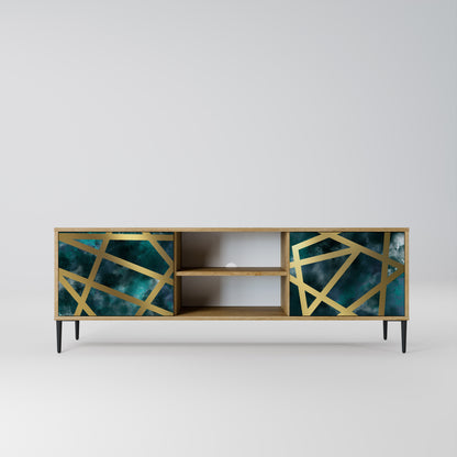 Mobile TV a 2 ante THE LABYRINTH OF GOLD in effetto rovere