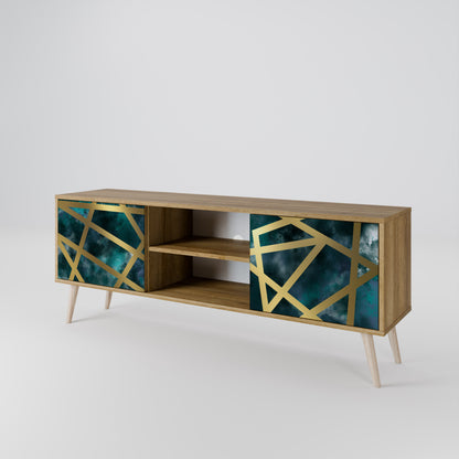 Mobile TV a 2 ante THE LABYRINTH OF GOLD in effetto rovere