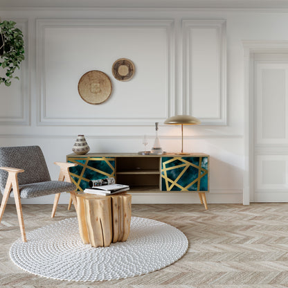 Mobile TV a 2 ante THE LABYRINTH OF GOLD in effetto rovere