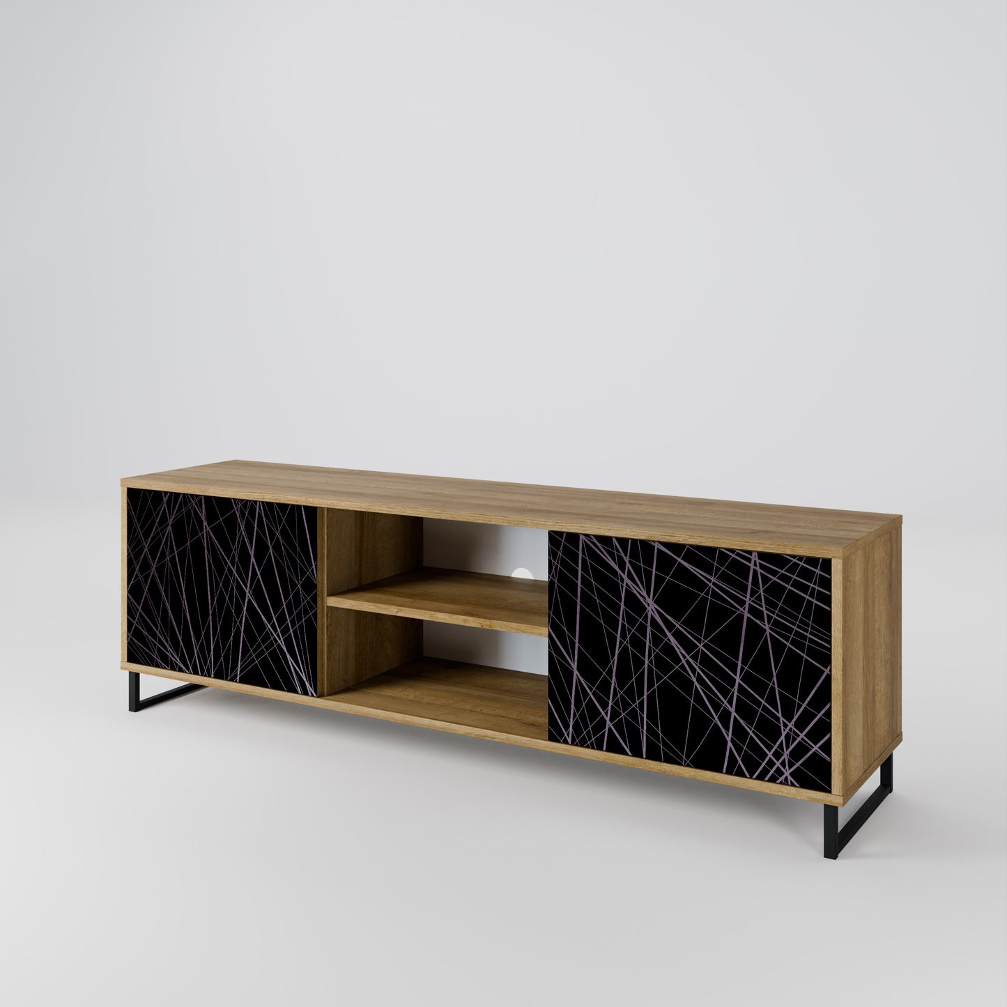 Mobile TV SHIMMER SPIDERGRAM a 2 ante in effetto rovere