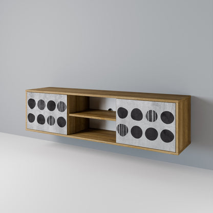 Mobile TV GHOSTLY GRADIENTS a 2 ante in effetto rovere