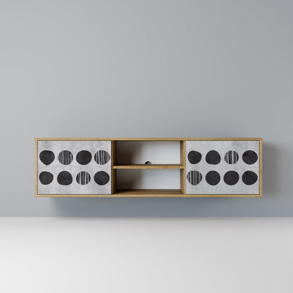 Mobile TV GHOSTLY GRADIENTS a 2 ante in effetto rovere