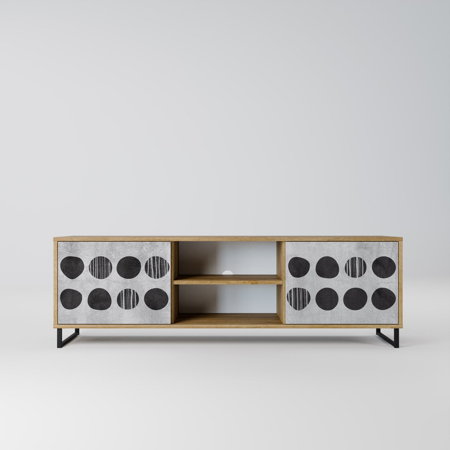 Mobile TV GHOSTLY GRADIENTS a 2 ante in effetto rovere