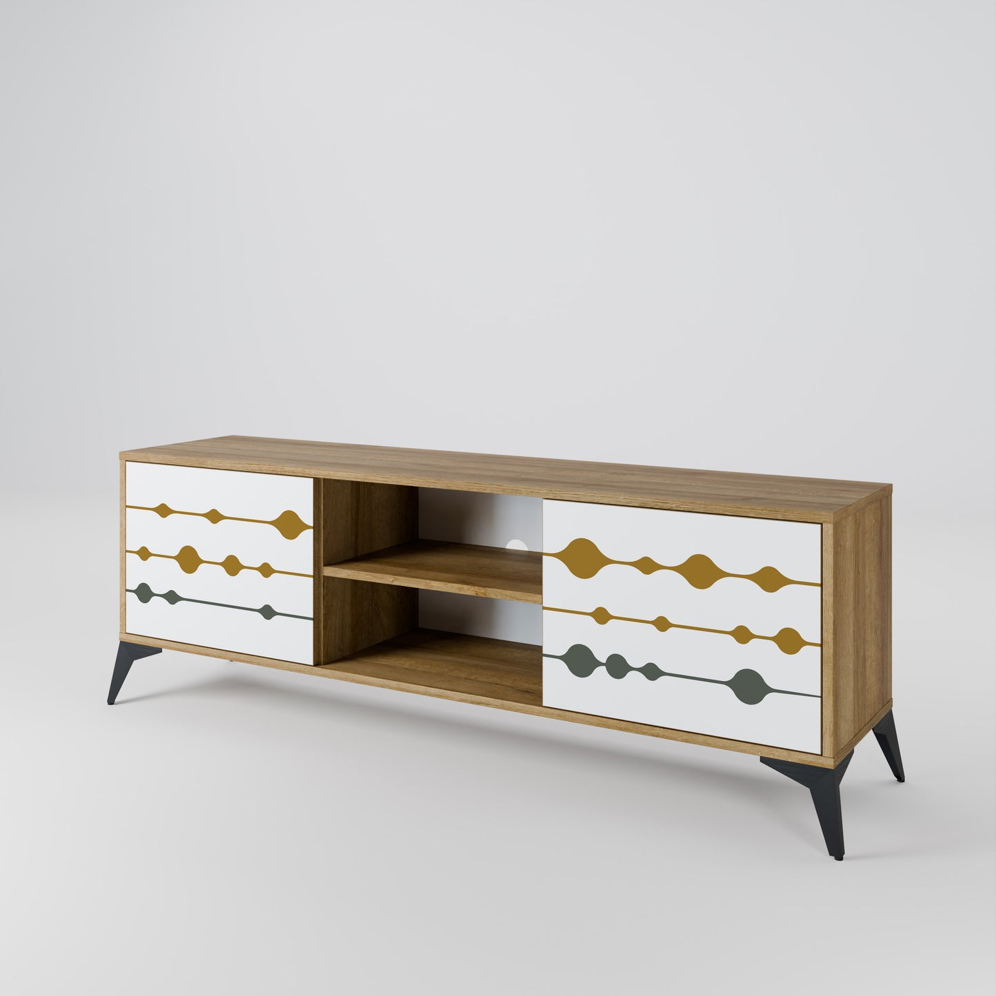 Mobile TV VIVID TONE a 2 ante in effetto rovere