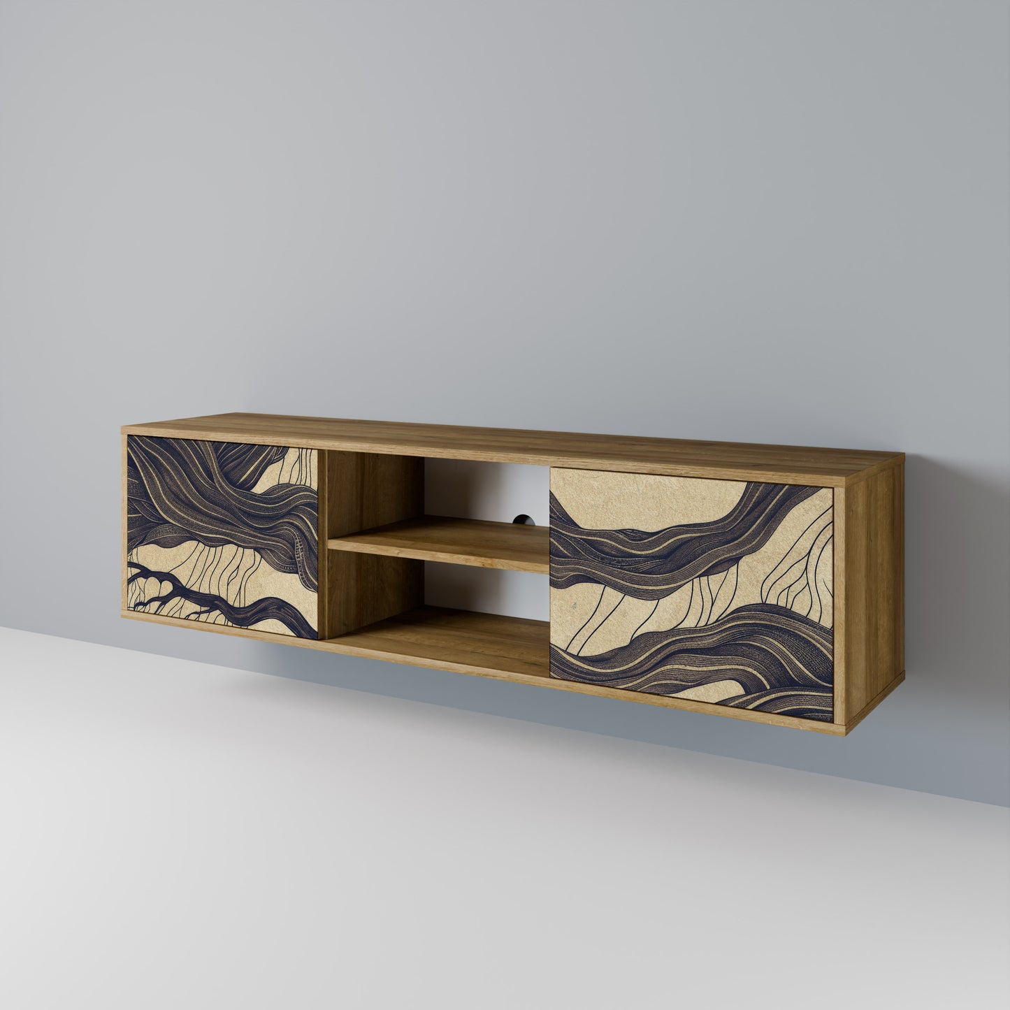 Mobile TV a 2 ante UNIFIED FRAGMENTS in effetto rovere