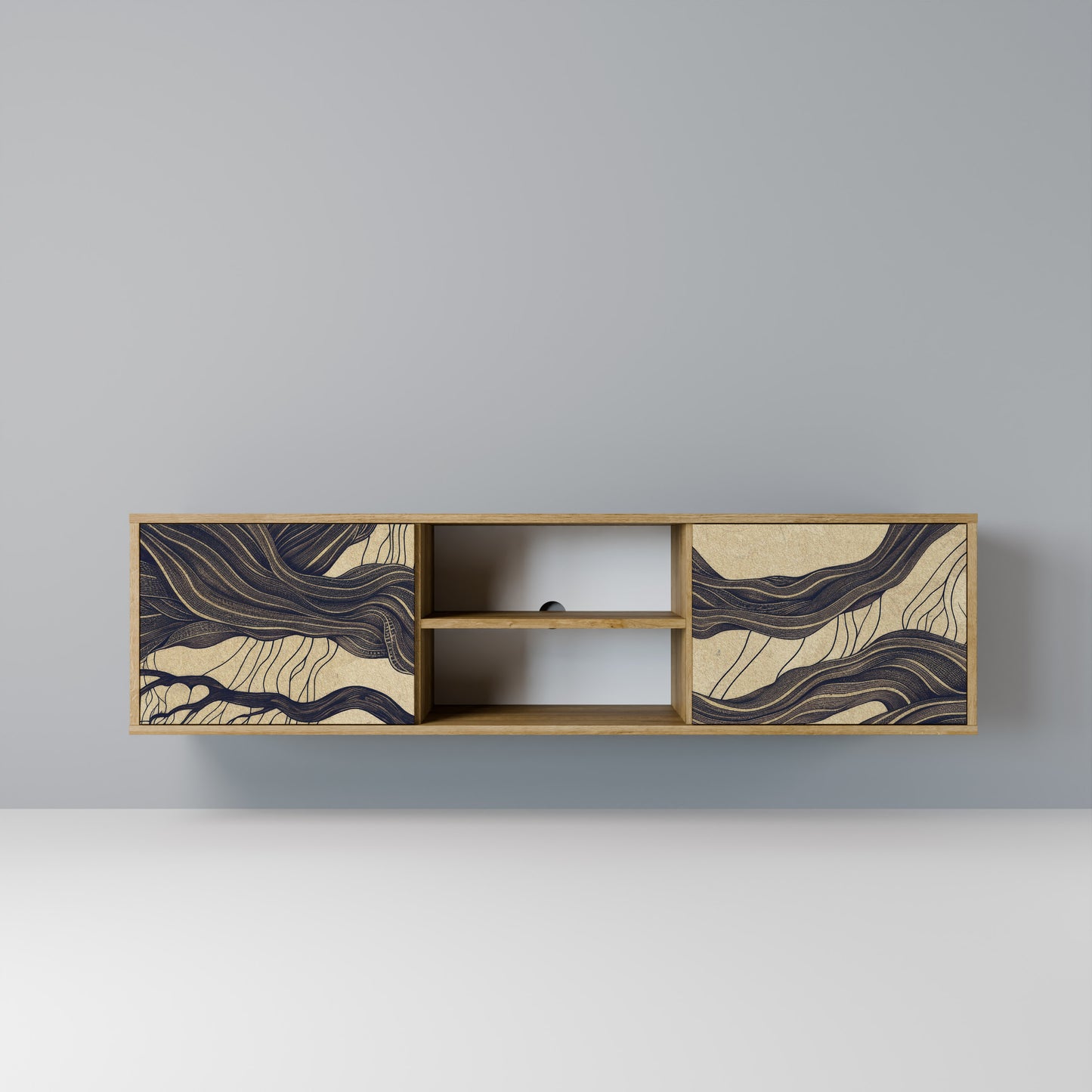 Mobile TV a 2 ante UNIFIED FRAGMENTS in effetto rovere