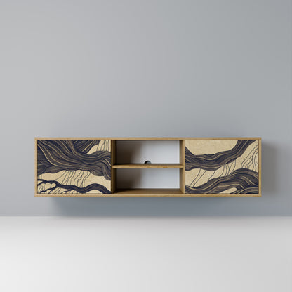 Mobile TV a 2 ante UNIFIED FRAGMENTS in effetto rovere