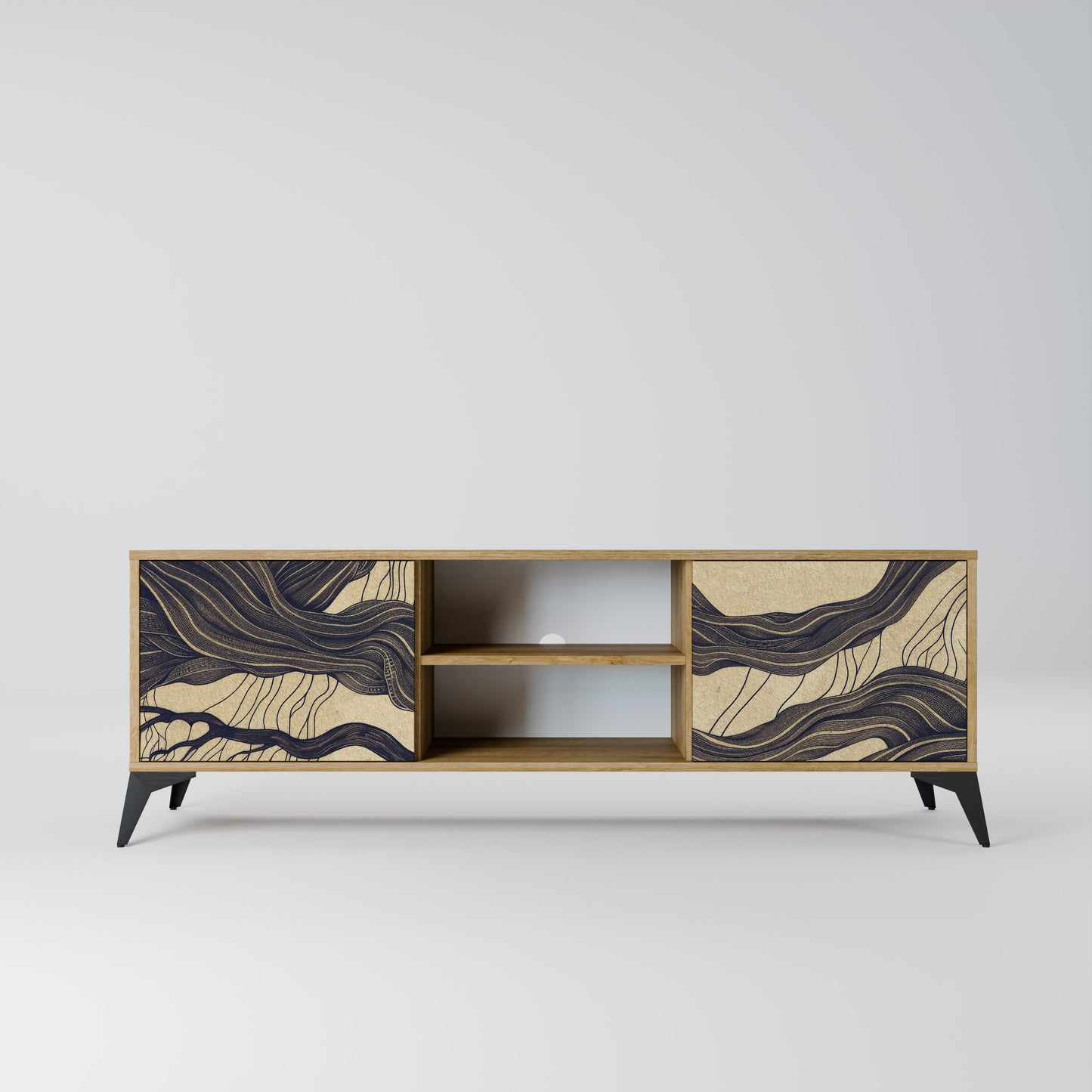 Mobile TV a 2 ante UNIFIED FRAGMENTS in effetto rovere