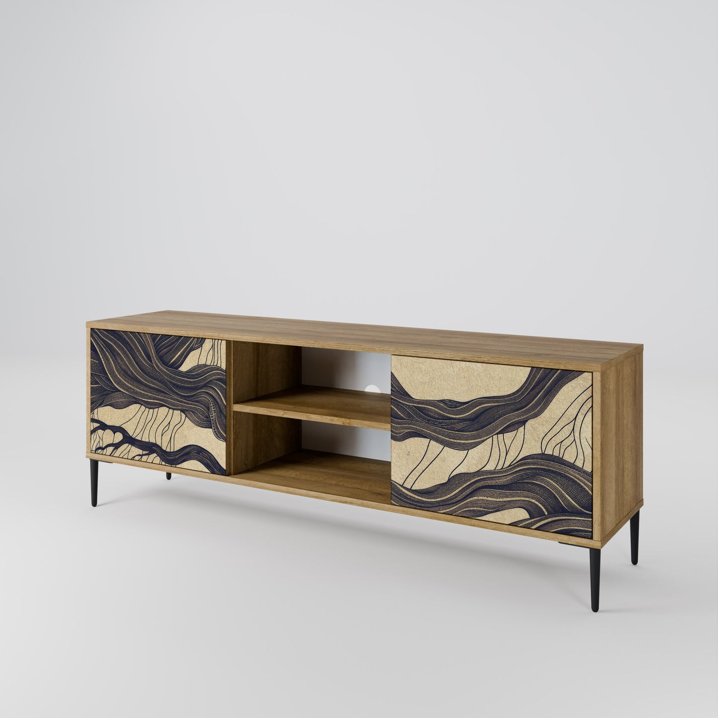Mobile TV a 2 ante UNIFIED FRAGMENTS in effetto rovere