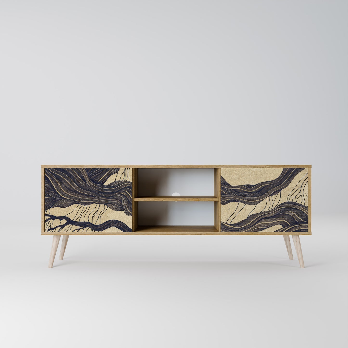 Mobile TV a 2 ante UNIFIED FRAGMENTS in effetto rovere