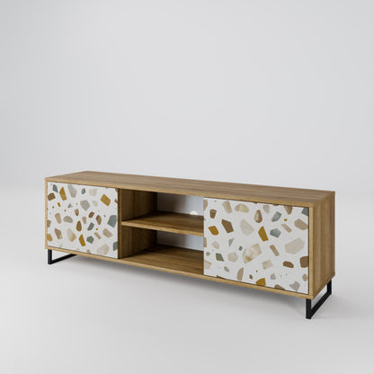 PIECES OF TOMORROW Mobile TV a 2 ante in effetto rovere