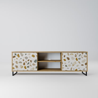 PIECES OF TOMORROW Mobile TV a 2 ante in effetto rovere