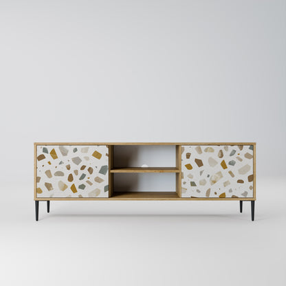 PIECES OF TOMORROW Mobile TV a 2 ante in effetto rovere