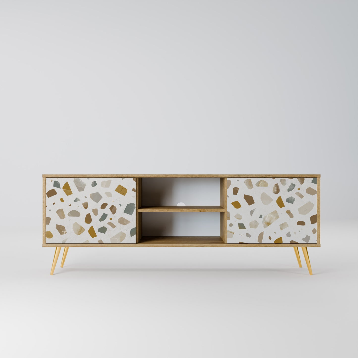 PIECES OF TOMORROW Mobile TV a 2 ante in effetto rovere