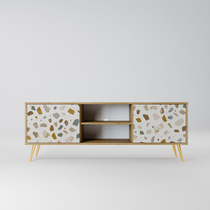 PIECES OF TOMORROW Mobile TV a 2 ante in effetto rovere