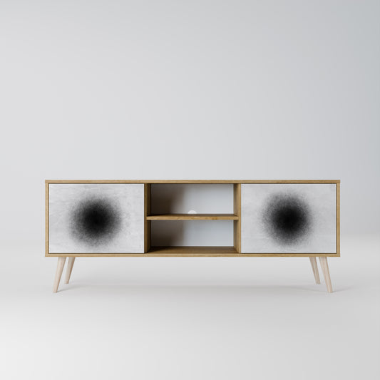 BLACK HOLE Mobile TV a 2 ante effetto rovere