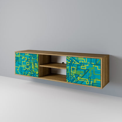 NOSTALGIC MEMORIES Mobile TV a 2 ante in effetto rovere
