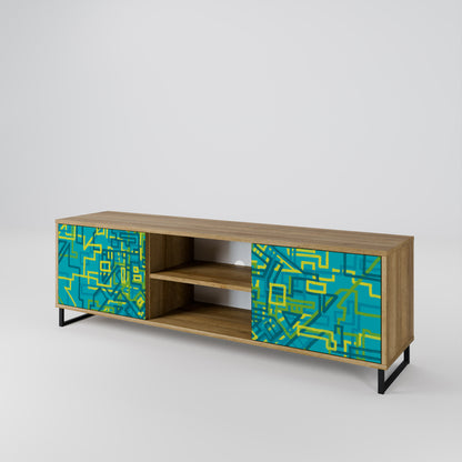 NOSTALGIC MEMORIES Mobile TV a 2 ante in effetto rovere