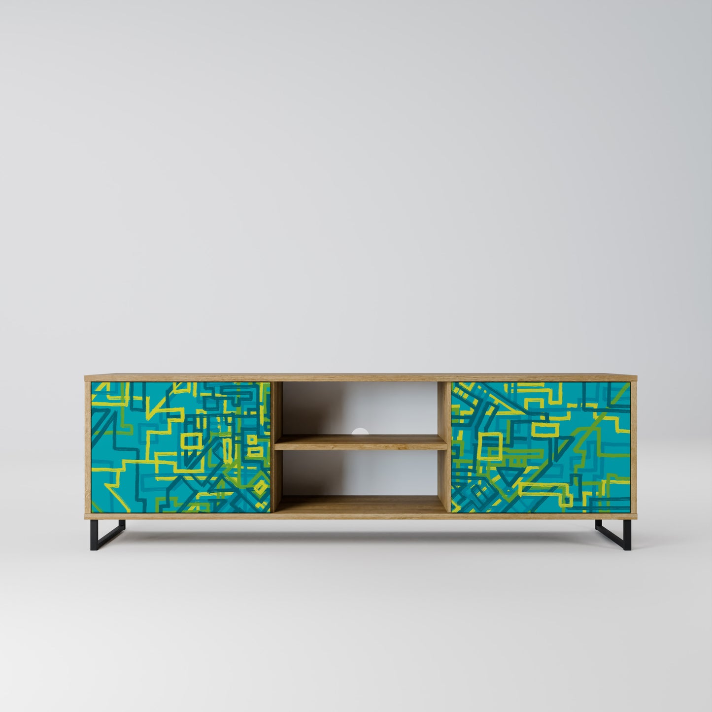 NOSTALGIC MEMORIES Mobile TV a 2 ante in effetto rovere