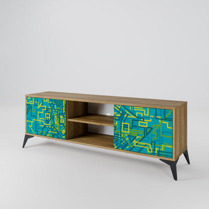 NOSTALGIC MEMORIES Mobile TV a 2 ante in effetto rovere