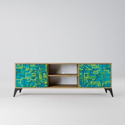 NOSTALGIC MEMORIES Mobile TV a 2 ante in effetto rovere