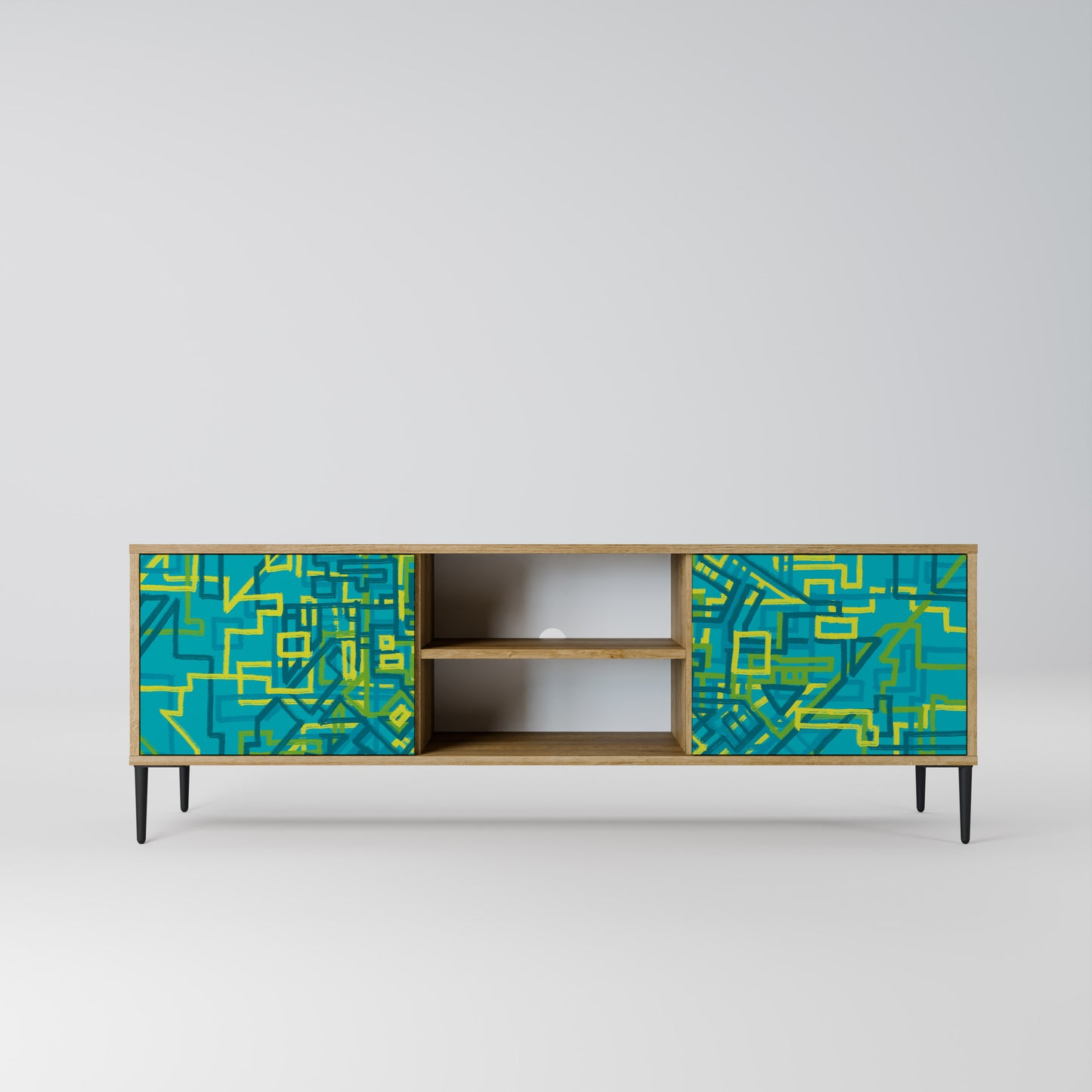 NOSTALGIC MEMORIES Mobile TV a 2 ante in effetto rovere