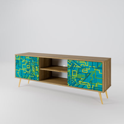 NOSTALGIC MEMORIES Mobile TV a 2 ante in effetto rovere