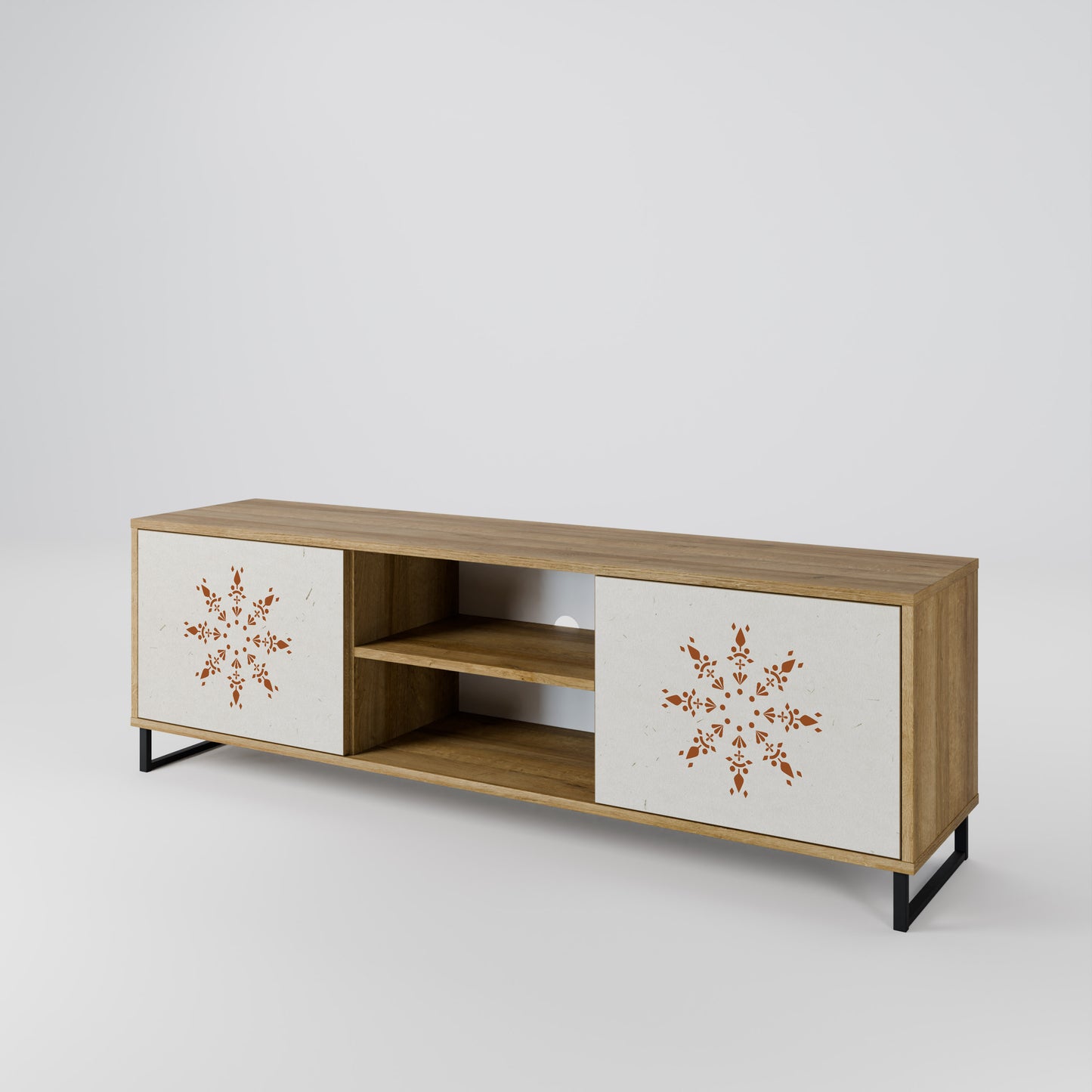 Mobile TV DAILY HARMONY a 2 ante effetto rovere