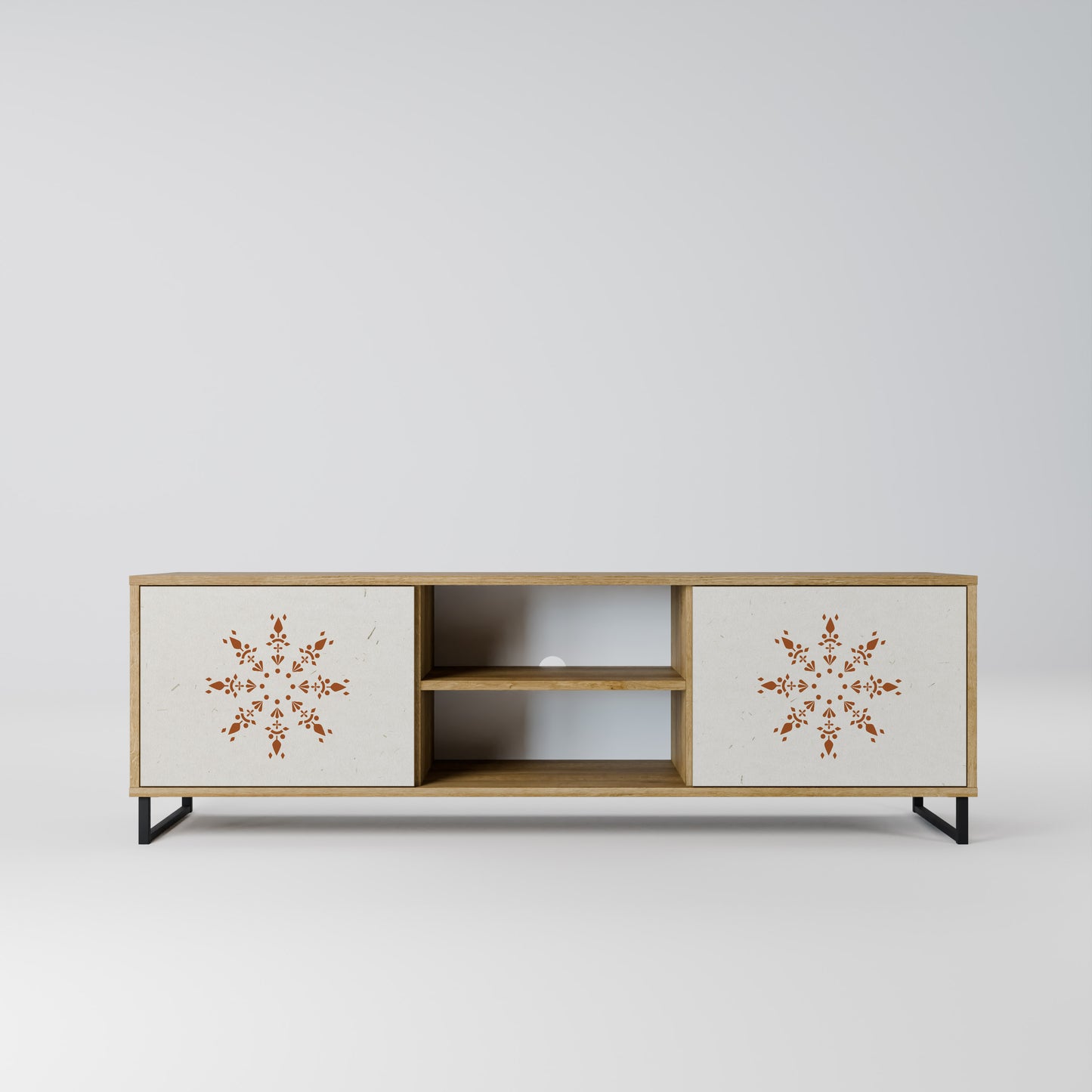 Mobile TV DAILY HARMONY a 2 ante effetto rovere