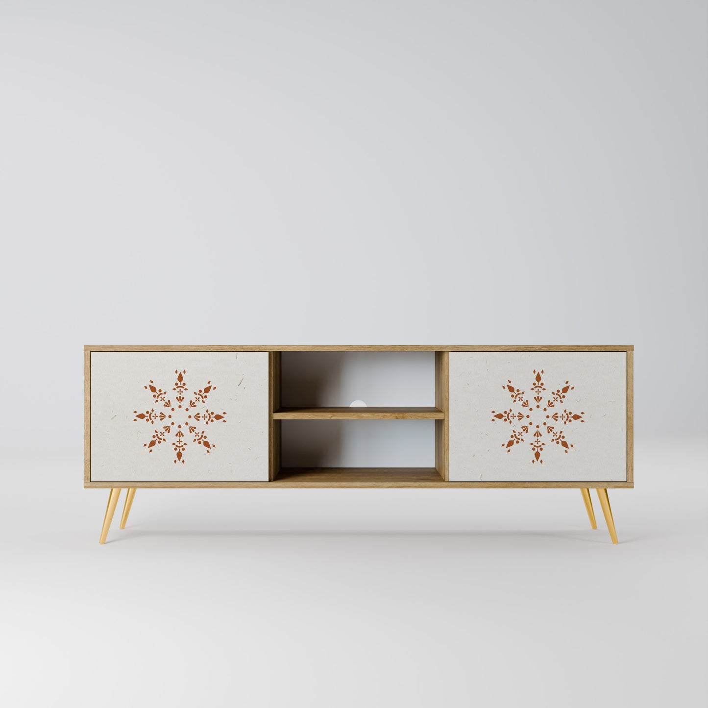 Mobile TV DAILY HARMONY a 2 ante effetto rovere