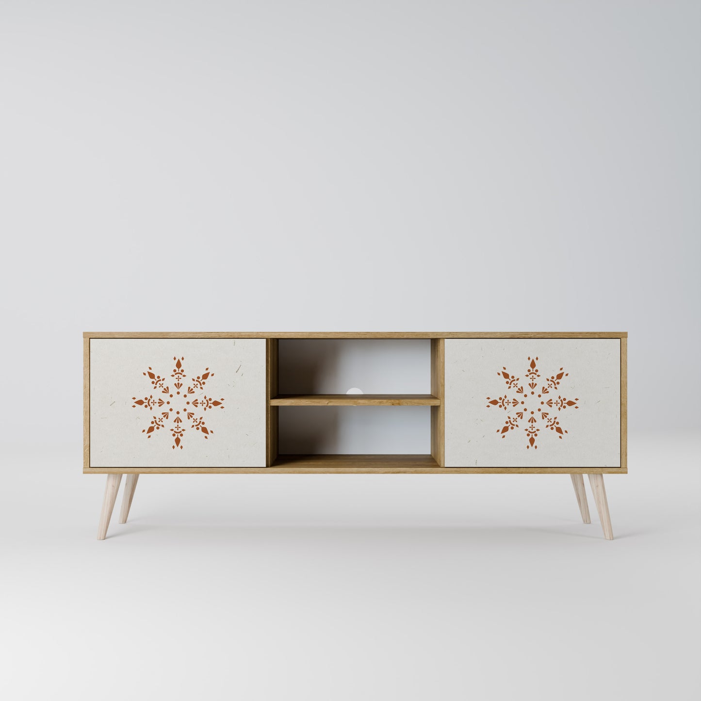 Mobile TV DAILY HARMONY a 2 ante effetto rovere