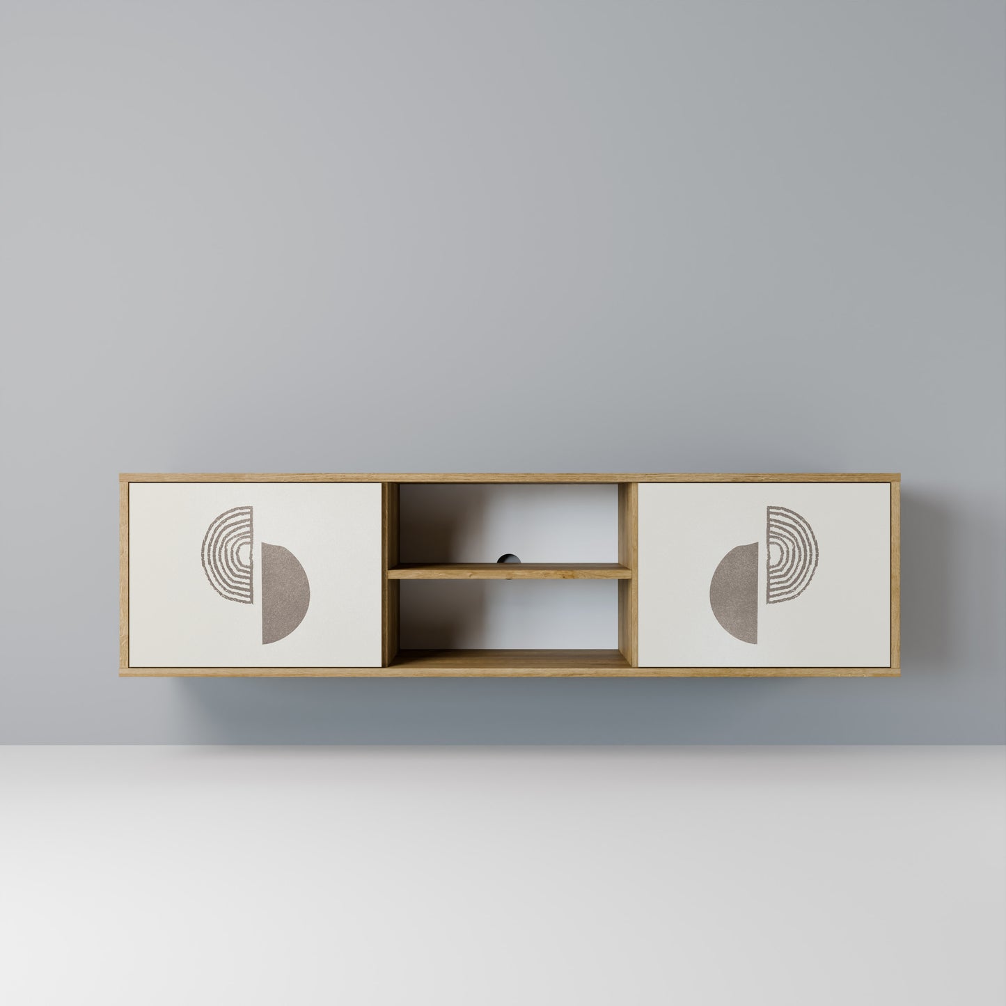 Mobile TV a 2 ante HARMONY ESSENCE in effetto rovere