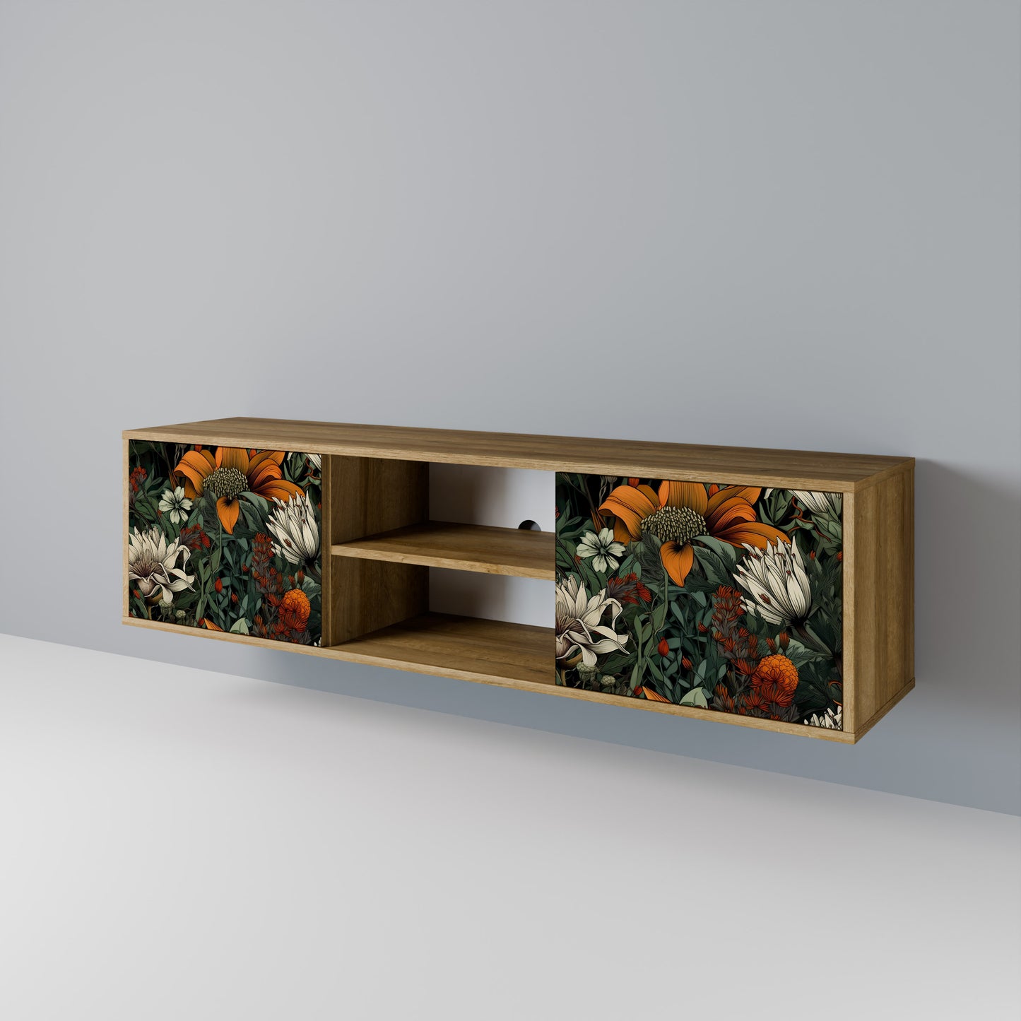 Mobile TV MIDNIGHT SPROUT a 2 ante in effetto rovere