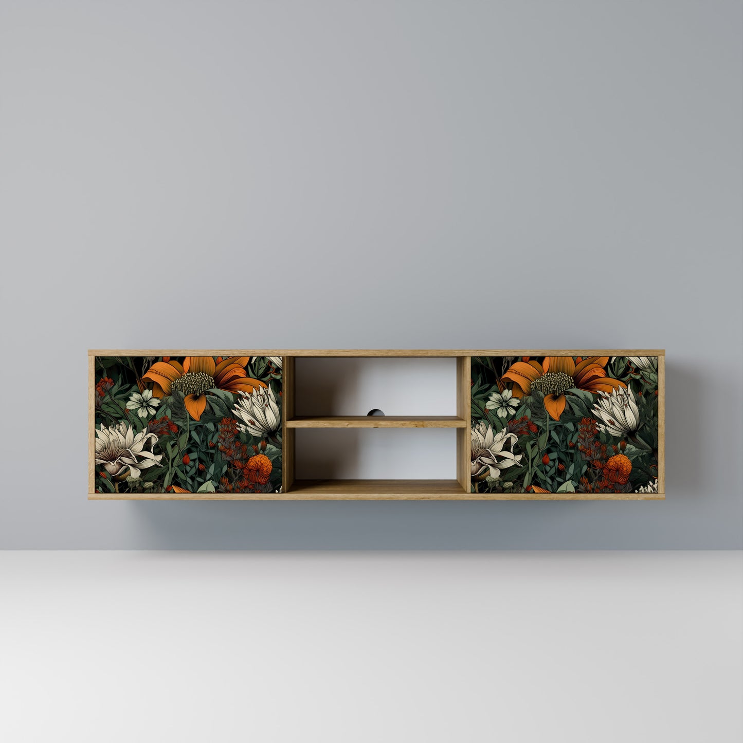 Mobile TV MIDNIGHT SPROUT a 2 ante in effetto rovere