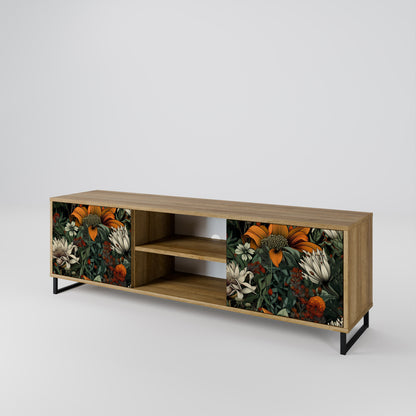 Mobile TV MIDNIGHT SPROUT a 2 ante in effetto rovere
