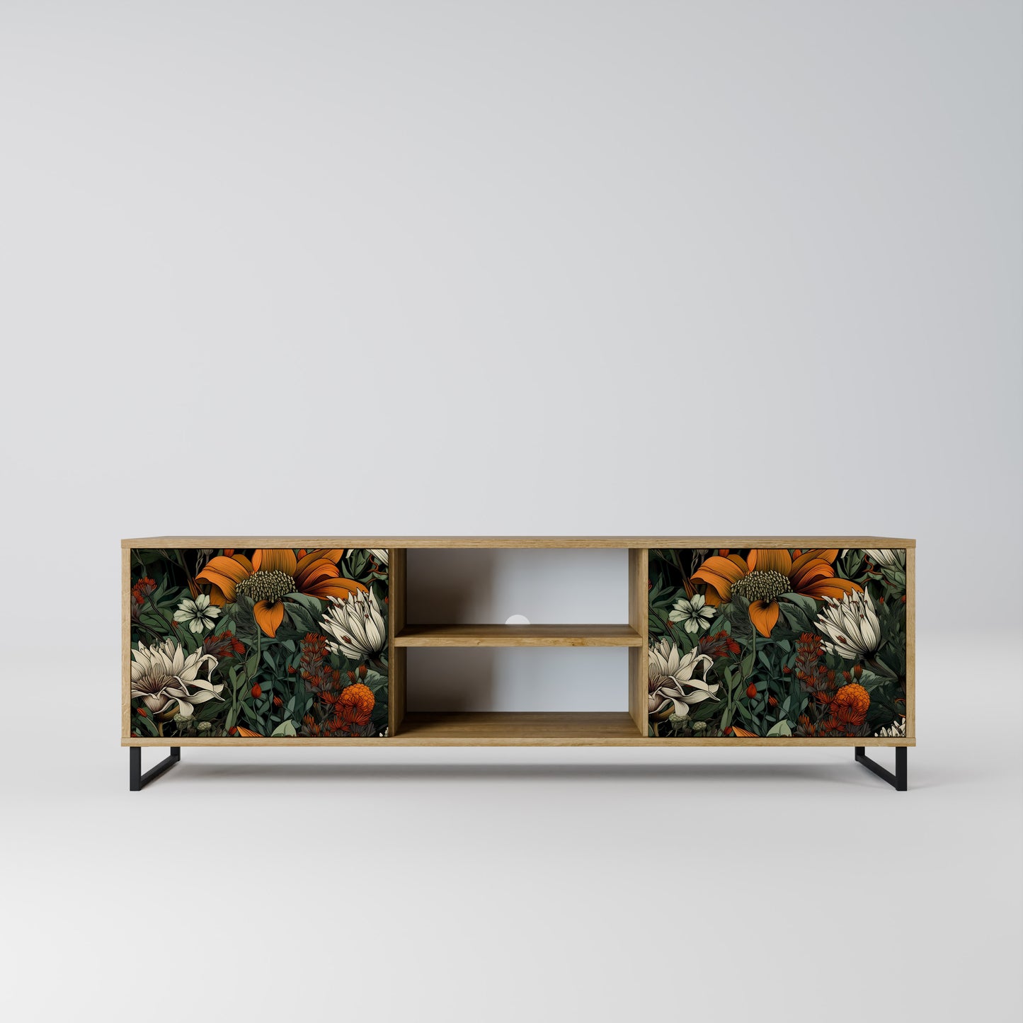 Mobile TV MIDNIGHT SPROUT a 2 ante in effetto rovere