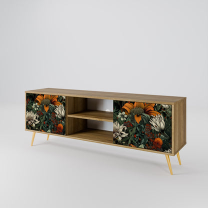 Mobile TV MIDNIGHT SPROUT a 2 ante in effetto rovere