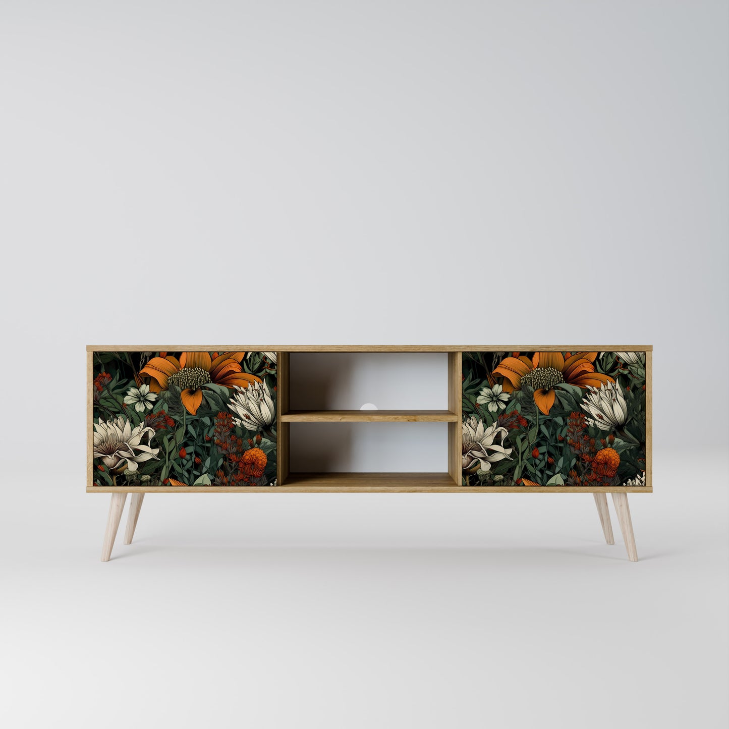 Mobile TV MIDNIGHT SPROUT a 2 ante in effetto rovere