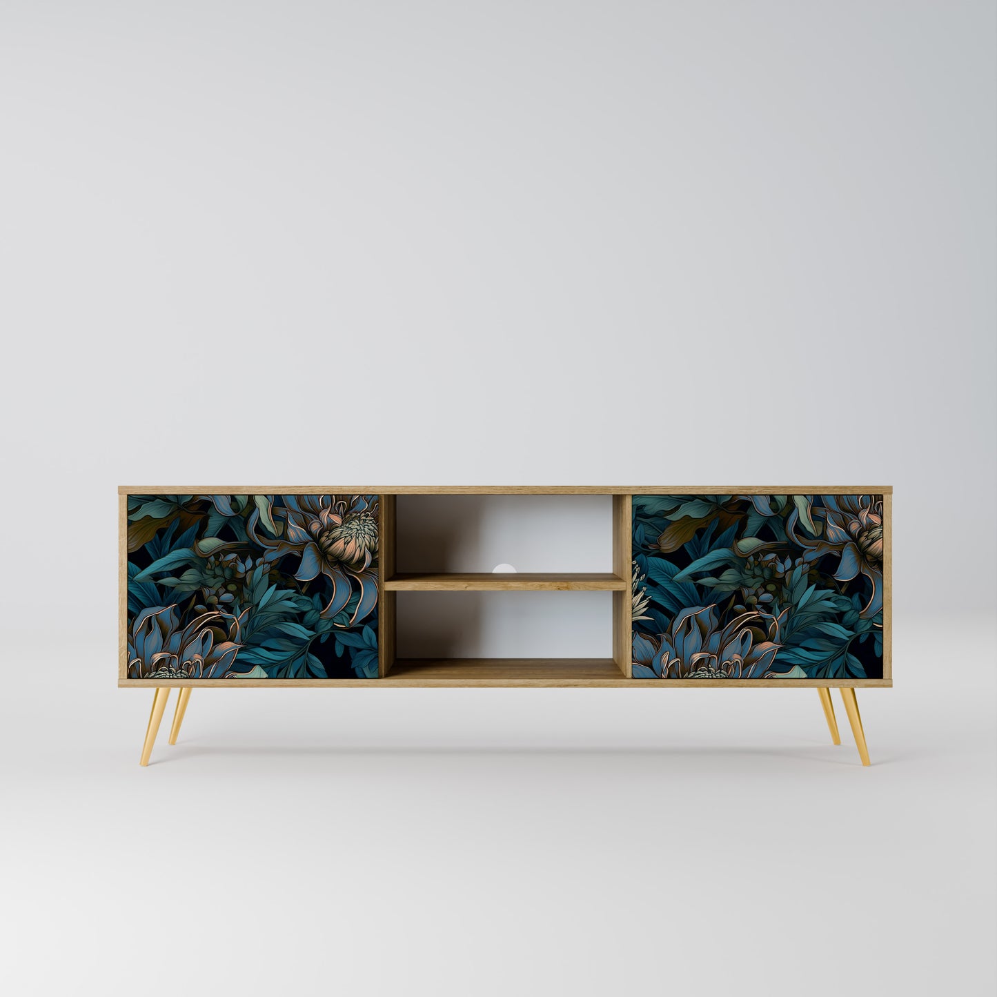 Mobile TV TWILIGHT BLOOM a 2 ante in effetto rovere
