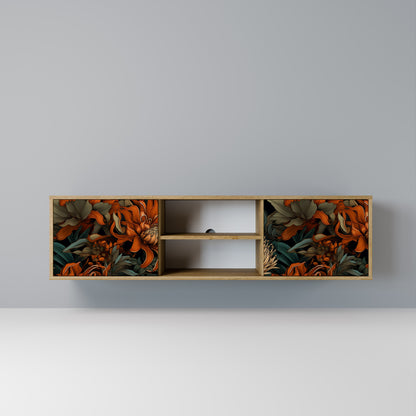 DAWN BLOOM Mobile TV a 2 ante in effetto rovere