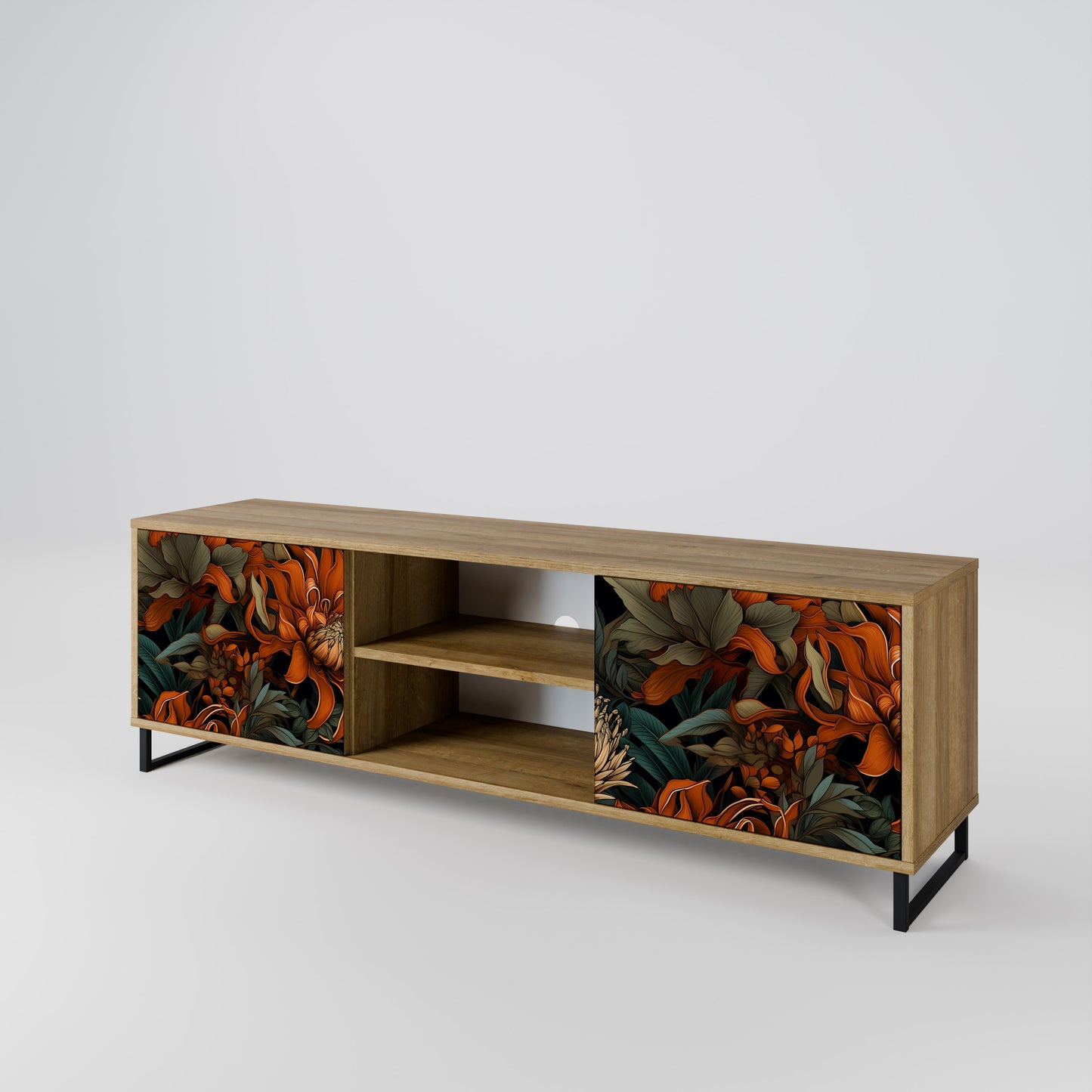 DAWN BLOOM Mobile TV a 2 ante in effetto rovere