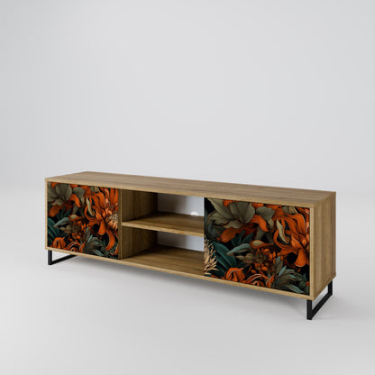 DAWN BLOOM Mobile TV a 2 ante in effetto rovere