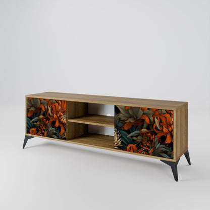 DAWN BLOOM Mobile TV a 2 ante in effetto rovere