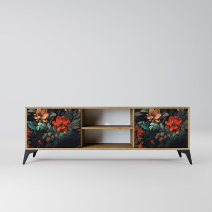 Mobile TV IMAGINARY BLOSSOM a 2 ante in effetto rovere