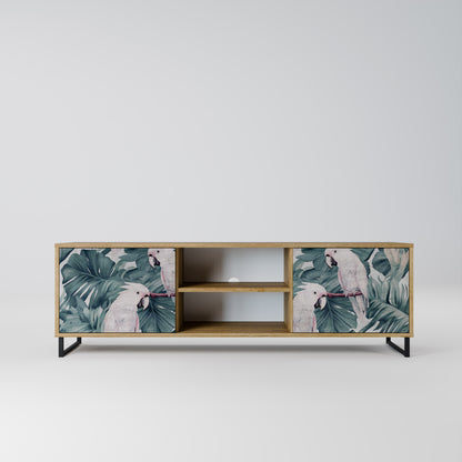 Mobile TV POPINJAY LOOK a 2 ante in effetto rovere