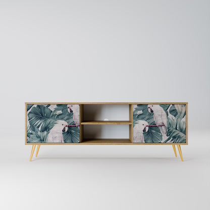 Mobile TV POPINJAY LOOK a 2 ante in effetto rovere
